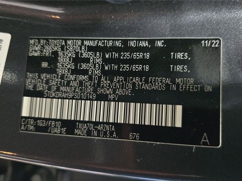 Used 2023 Toyota Highlander L image 30