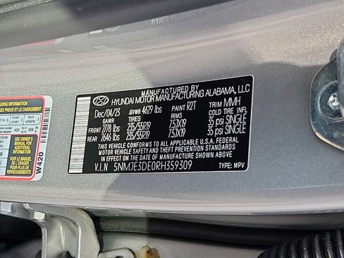 Used 2024 Hyundai Tucson Limited FWD image 28