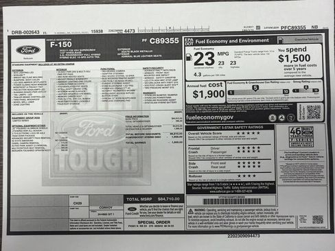 Certified 2023 Ford F150 Limited AWD/4WD image 31