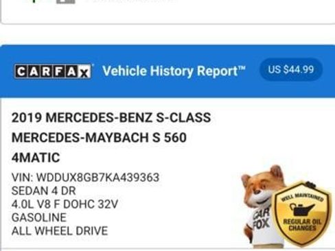 Used 2019 Mercedes-Benz Maybach S 560 4MATIC image 5