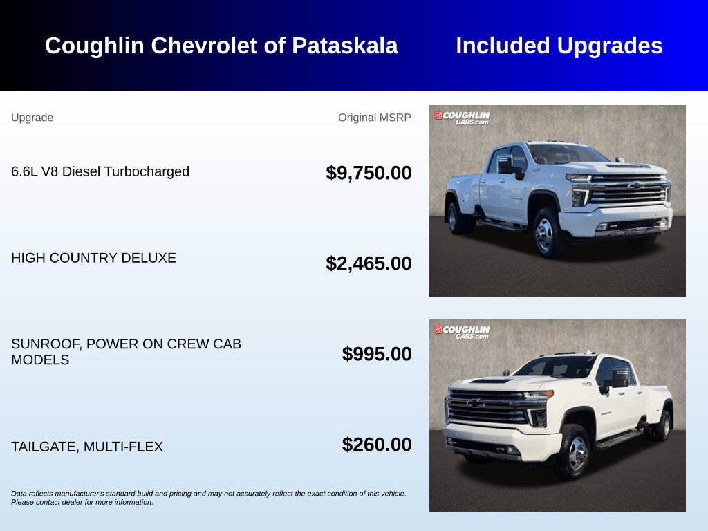 Used 2023 Chevrolet Silverado 3500 High Country AWD/4WD image 3