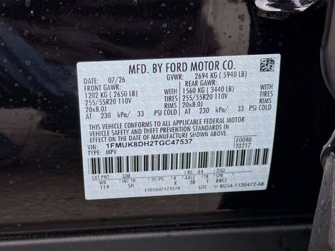 New 2026 Ford Explorer Active w/ Active Comfort Package AWD/4WD image 41