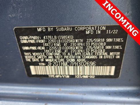 Used 2023 Subaru Crosstrek 2.5i Limited w/ Moonroof Package image 14