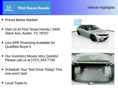 New 2026 Honda Civic Sport image 5