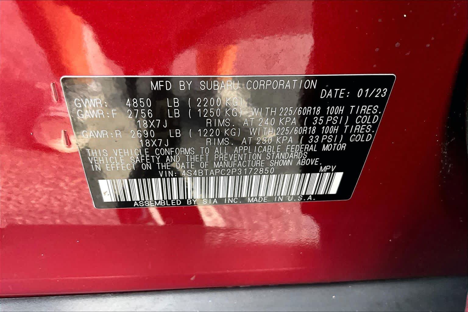 Used 2023 Subaru Outback Touring AWD/4WD image 33