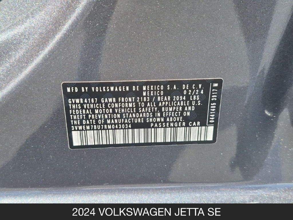 Used 2024 Volkswagen Jetta SE FWD image 24