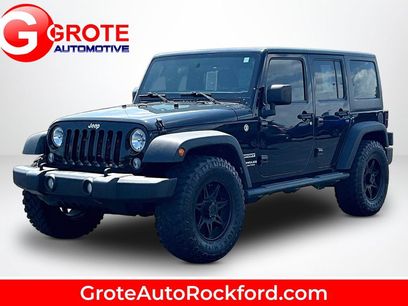 Used 2016 Jeep Wrangler Unlimited Sport w/ Mopar Black Appearance Group