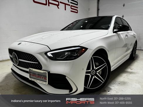 Used 2023 Mercedes-Benz C 300 4MATIC Sedan w/ AMG Line w/ Night Package image 1