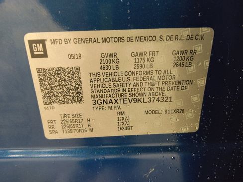 Used 2019 Chevrolet Equinox LT w/ Driver Convenience Package AWD/4WD image 33