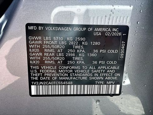 New 2026 Volkswagen Atlas SE image 19