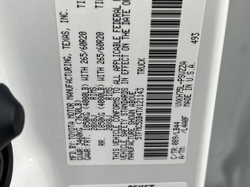 New 2026 Toyota Tundra 1794 Edition image 21