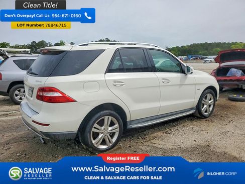 Used 2012 Mercedes-Benz ML 350 BlueTEC 4MATIC image 4