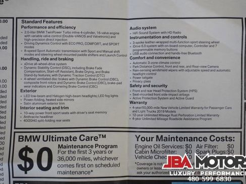 Used 2019 BMW X3 xDrive30i w/ Convenience Package image 47