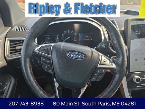 Used 2021 Ford Edge ST-Line w/ Class II Trailer Tow Package AWD/4WD image 19