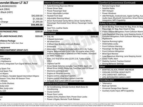 Certified 2024 Chevrolet Blazer LT w/ LPO, Cargo Package AWD/4WD image 6