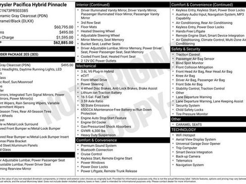 Used 2023 Chrysler Pacifica Pinnacle image 9