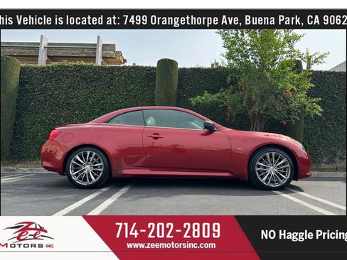 Used 2014 INFINITI Q60 Convertible w/ Premium Package image 8