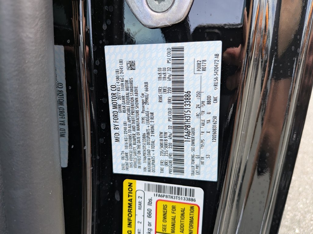 New 2026 Ford Mustang Premium RWD image 36