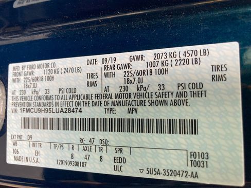 Used 2020 Ford Escape SEL AWD/4WD image 40