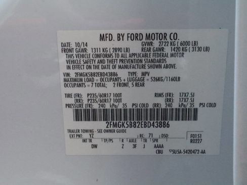 Used 2014 Ford Flex SE image 20