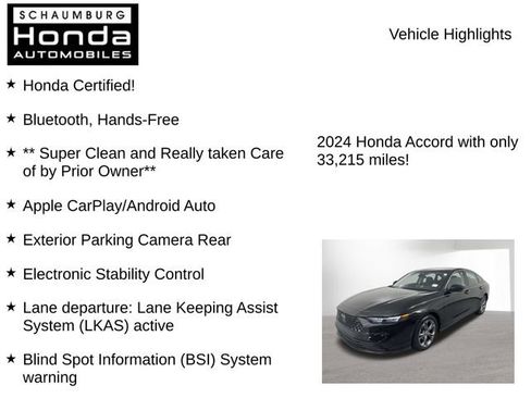 Used 2024 Honda Accord EX image 14