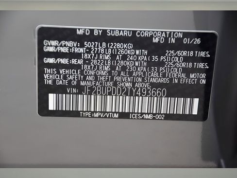 New 2026 Subaru Outback Limited image 25