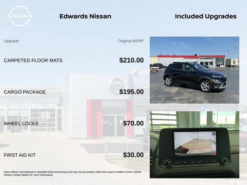 Used 2023 Hyundai Kona SEL w/ Cargo Package AWD/4WD image 7