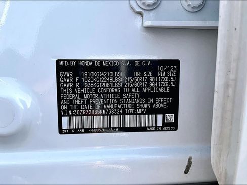 Used 2024 Honda HR-V LX image 32