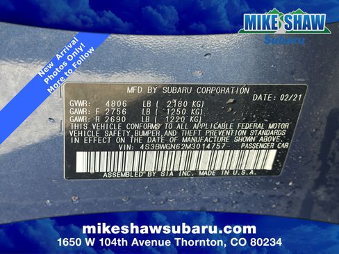 Used 2021 Subaru Legacy Limited XT image 16