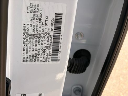 Used 2023 Honda Ridgeline RTL image 33
