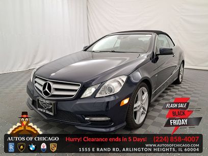 Used 2012 Mercedes-Benz E 550 Cabriolet