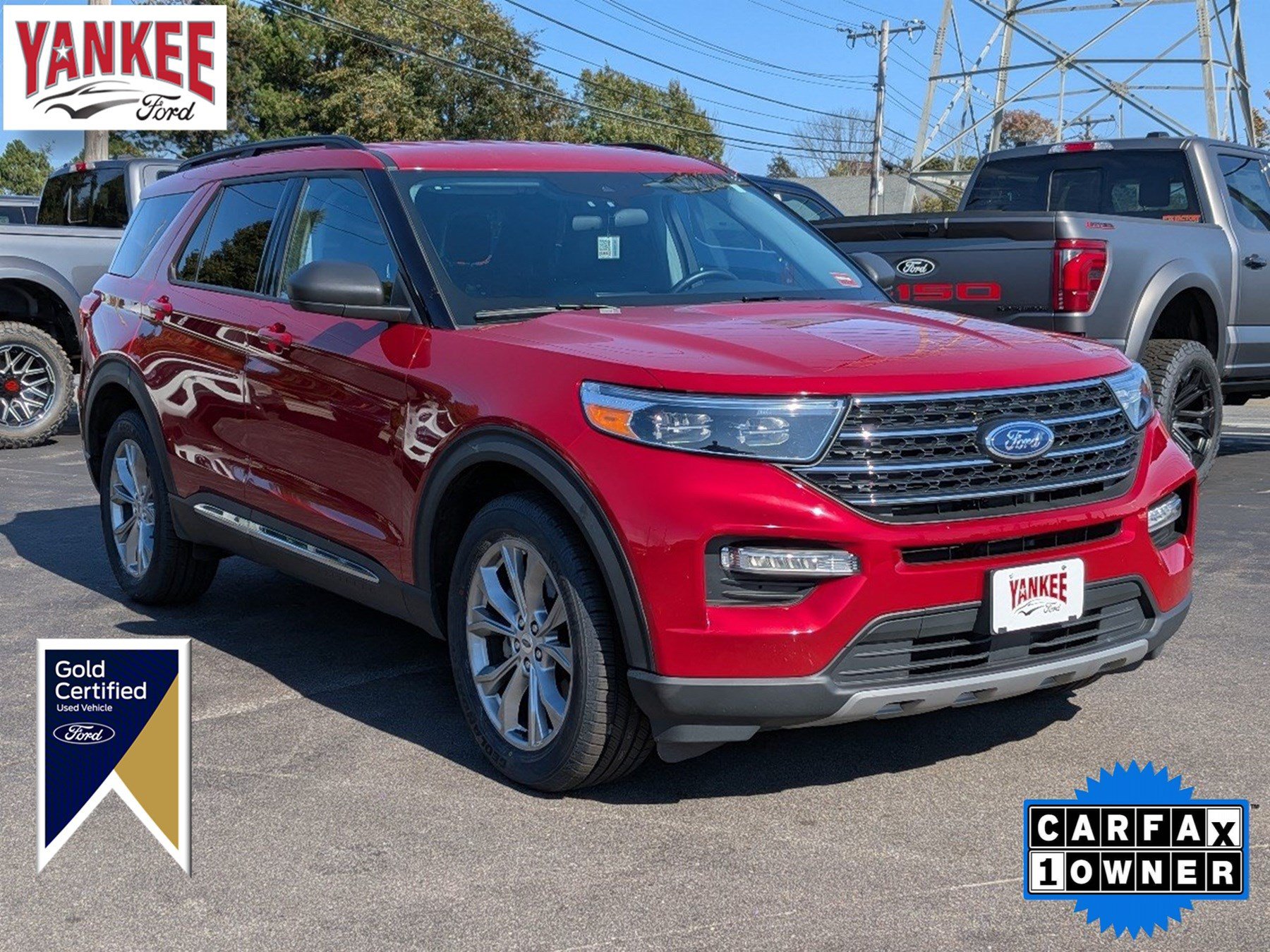 Certified 2023 Ford Explorer XLT w/ Equipment Group 202A AWD/4WD image 1