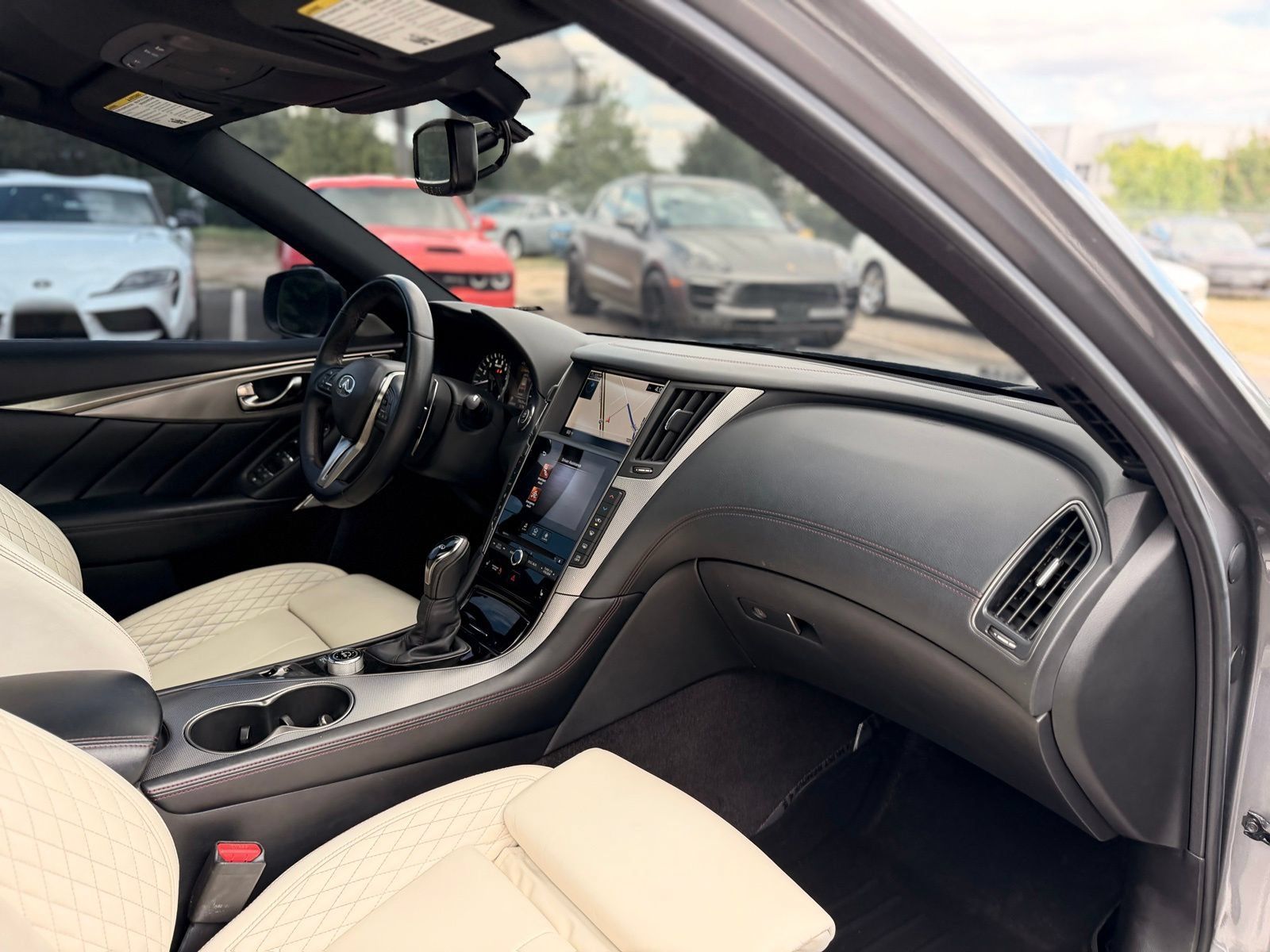 Used 2020 INFINITI Q50 Red Sport 400 w/ Cargo Package RWD image 38