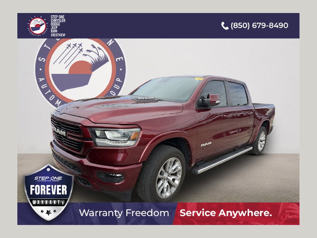 Used 2021 RAM 1500 Laramie w/ Sport Appearance Package AWD/4WD image 1