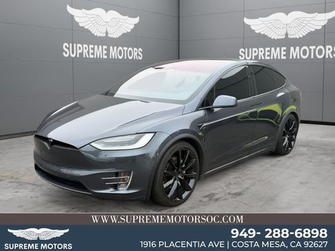 Used 2018 Tesla Model X 75D AWD/4WD image 1
