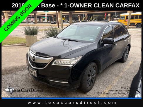 Used 2016 Acura MDX SH-AWD w/ Technology Package image 1