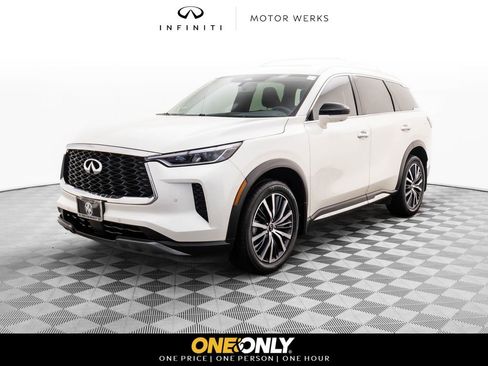 Used 2023 INFINITI QX60 Sensory w/ Cargo Package AWD/4WD image 1