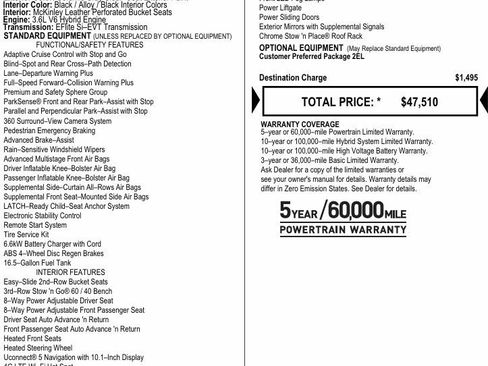 Used 2021 Chrysler Pacifica Touring-L image 2