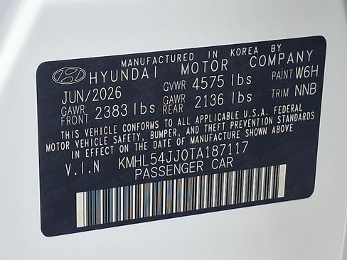 New 2026 Hyundai Sonata Limited FWD image 18