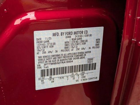 New 2026 Ford Maverick Lariat w/ Black Appearance Package image 19