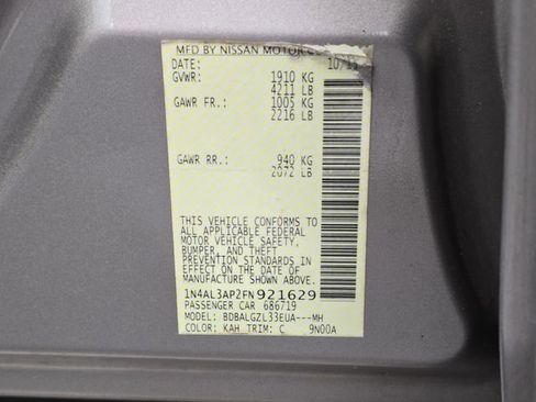 Used 2015 Nissan Altima 2.5 S w/ Special Edition Package image 43