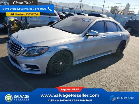Used 2015 Mercedes-Benz S 550 Sedan image 1