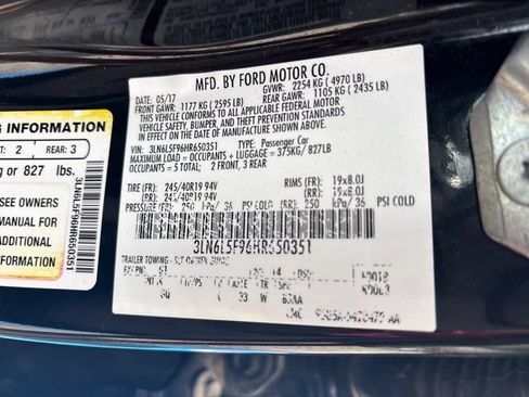 Used 2017 Lincoln MKZ Reserve w/ Climate Package AWD/4WD image 70