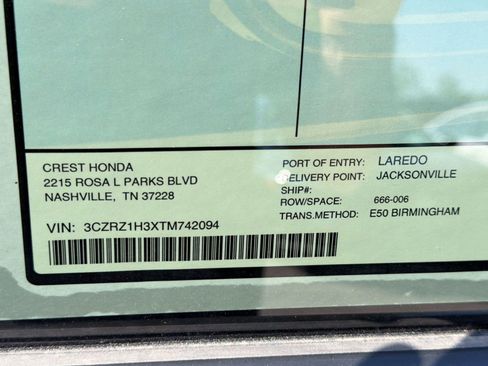 New 2026 Honda HR-V LX image 25