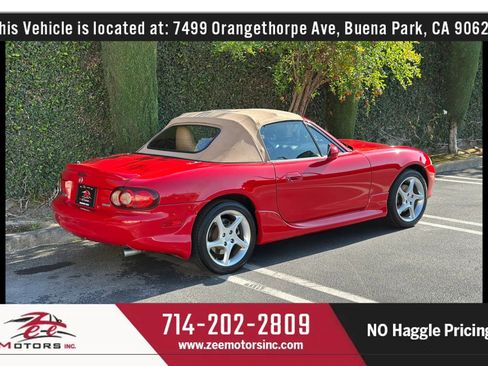 Used 2002 MAZDA MX-5 Miata SE RWD image 7