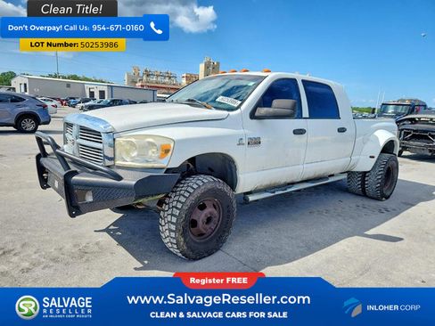 Used 2007 Dodge Ram 3500 Truck SLT w/ Light Group AWD/4WD image 1