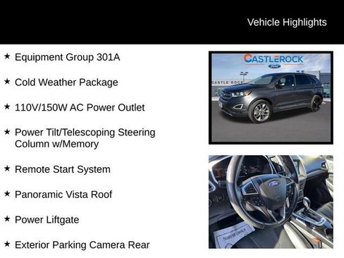 Used 2018 Ford Edge Titanium w/ Equipment Group 301A image 8