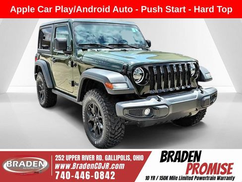 Used 2021 Jeep Wrangler Sport AWD/4WD image 1
