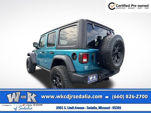 Certified 2020 Jeep Wrangler Unlimited Sport AWD/4WD image 11