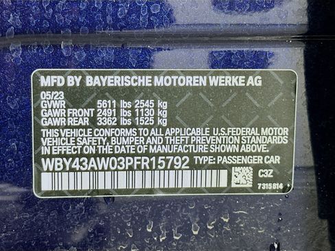 Used 2023 BMW i4 eDrive35 w/ Premium Package RWD image 12